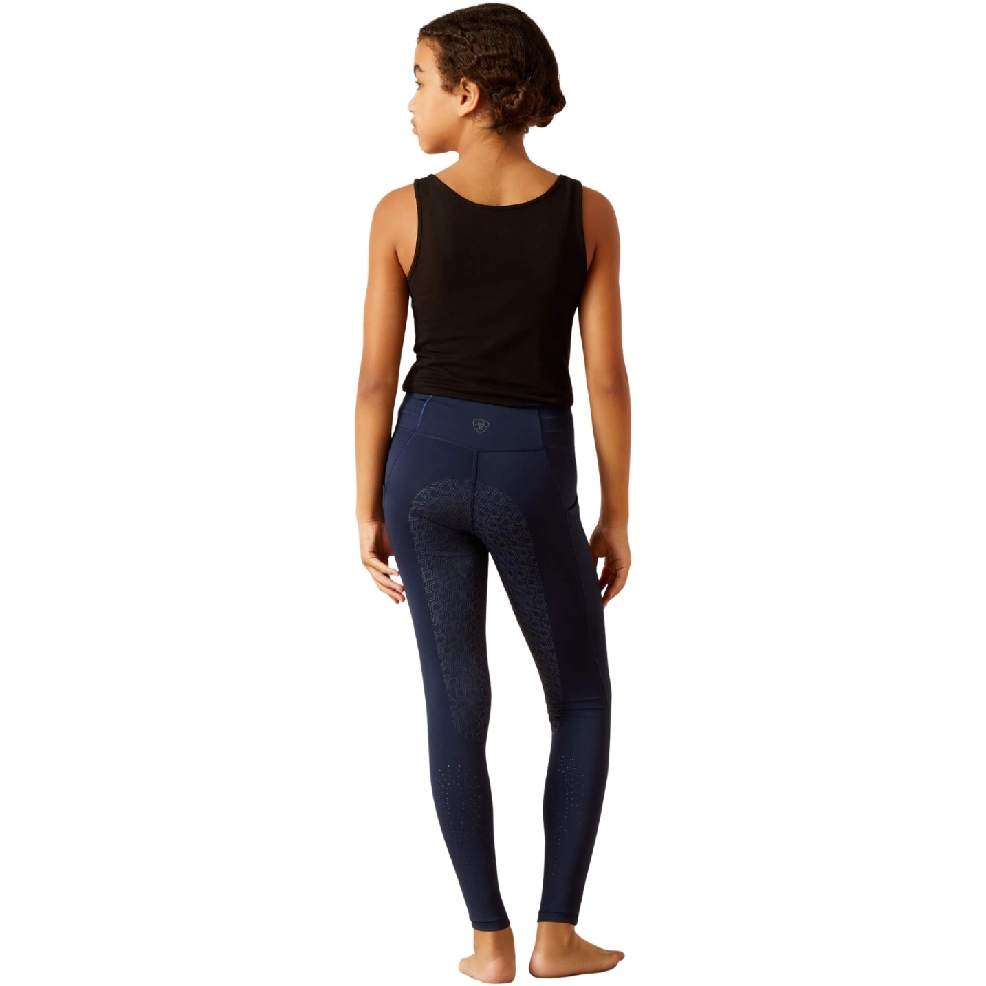 Ariat Junior EOS 2.0 Full Seat Riding Tights 10048905 - Navy